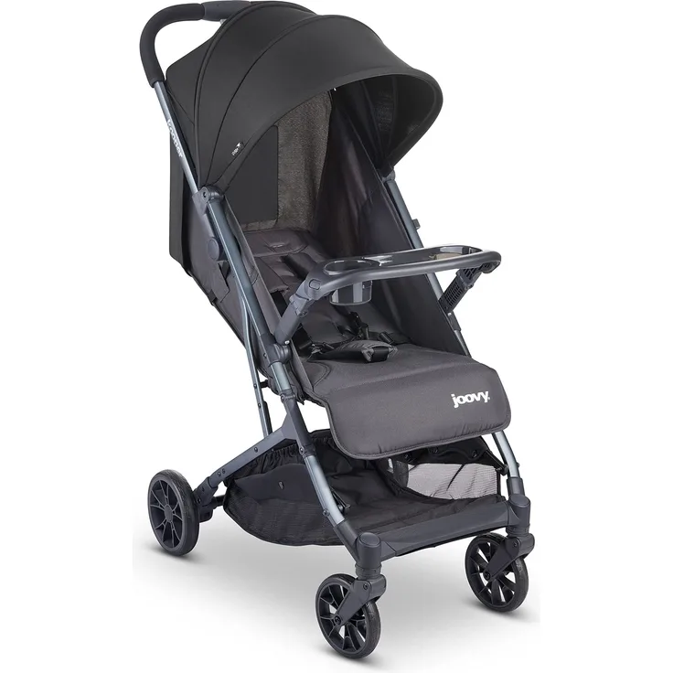 Joovy Kooper Kinderwagen, Leichter Kinderwagen, kompakt zusammenklappbar mit Ablage, grau - Preisvergleich