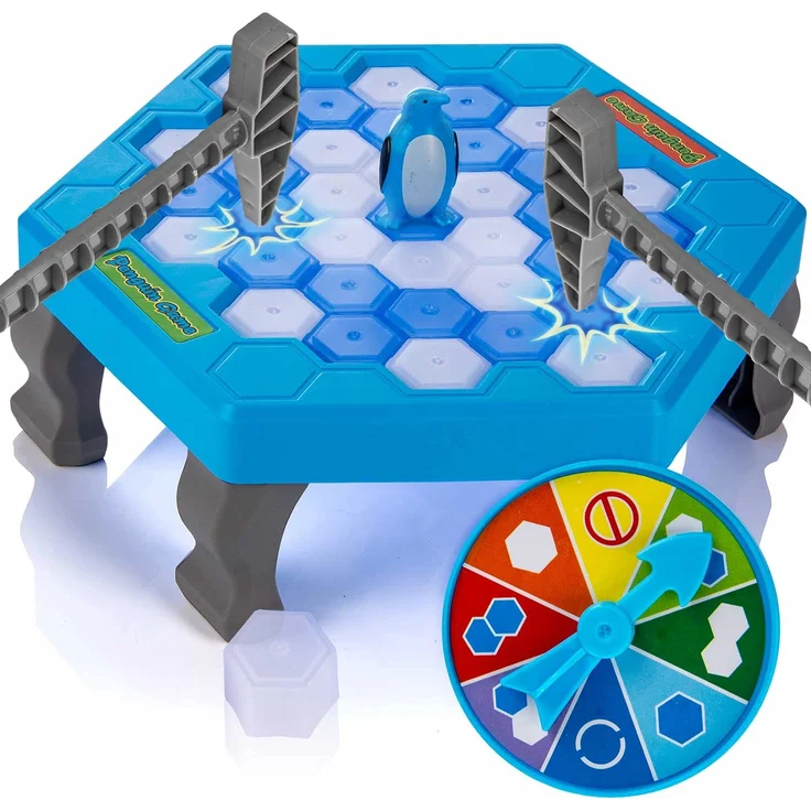 all Kids United® Rettet den Pinguin actiongeladenes Familien-Brettspiel Gesellschaftsspiel für Kinder ab 3 Jahren und Erwachsene – Bild 1