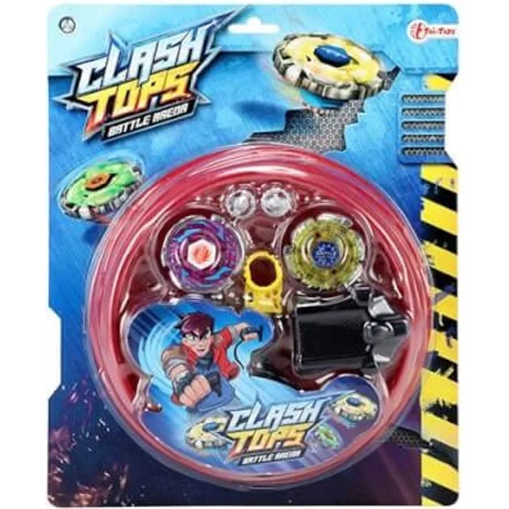 TOITOYS Kreiselkampf -2St. Abschusskreisel + Arena