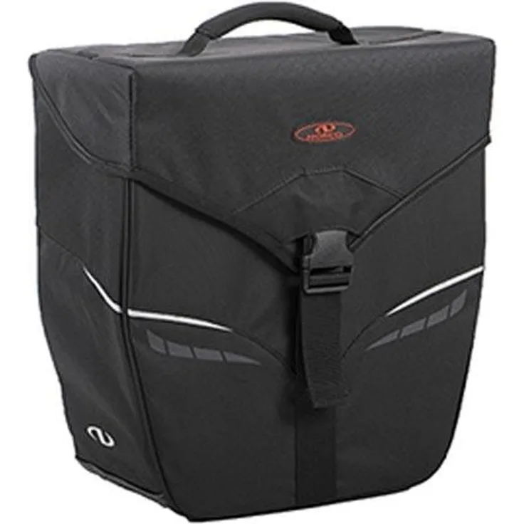 NORCO KLICKfix IDAHO Gepäckträgertasche CITY Fahrradtasche schwarz 18 Liter