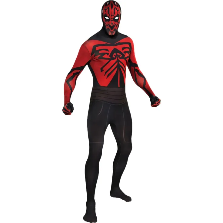Rubies 880977 Star Wars Darth Maul 2nd Skin, Kostüm Gr. M - Jumpsuit