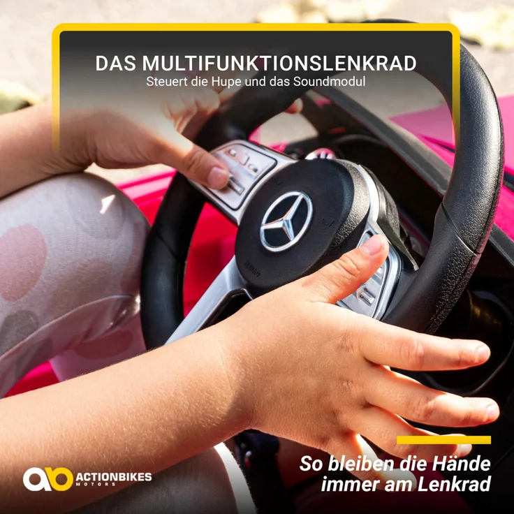 Kinder Elektroauto Mecedes Benz CLS350 Kinderauto Elektrofahrzeug Spielzeug Auto (Pink) – Bild 9