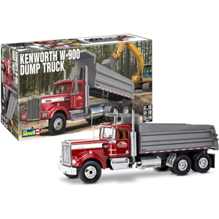 Kenworth W-900 Dump Truck, Revell Modellbausatz – Bild 1