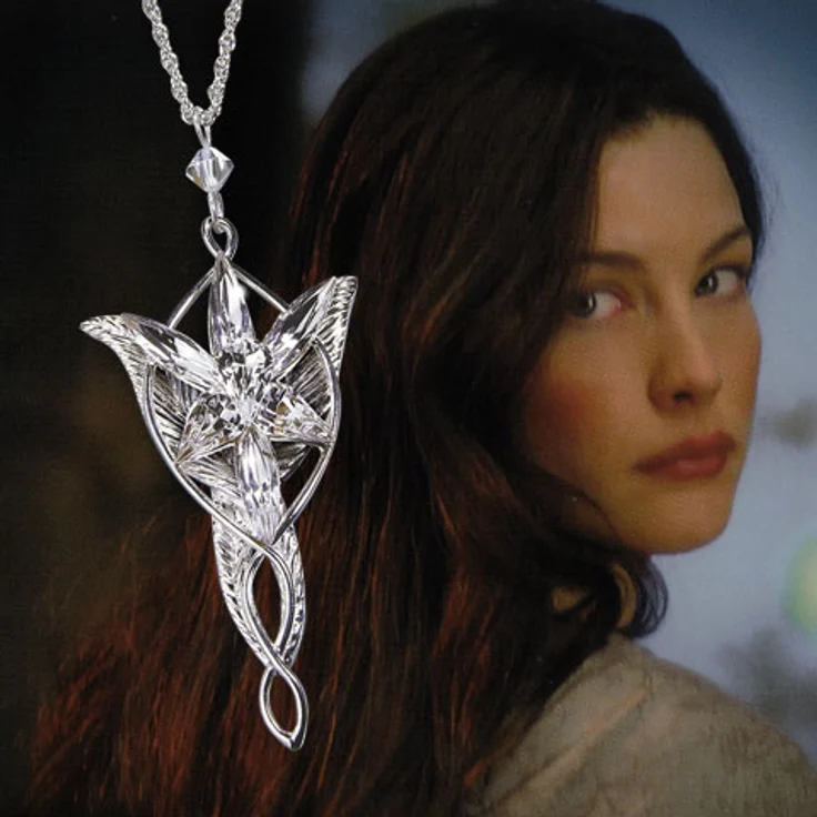 Herr der Ringe - Arwens Abendstern Kette – Bild 1