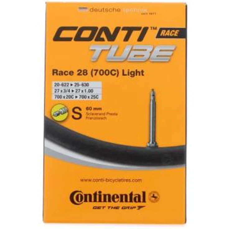 Schlauch Continental Conti Race 28 light 28" 700x20/25C 18/25-622/630 SV 60mm