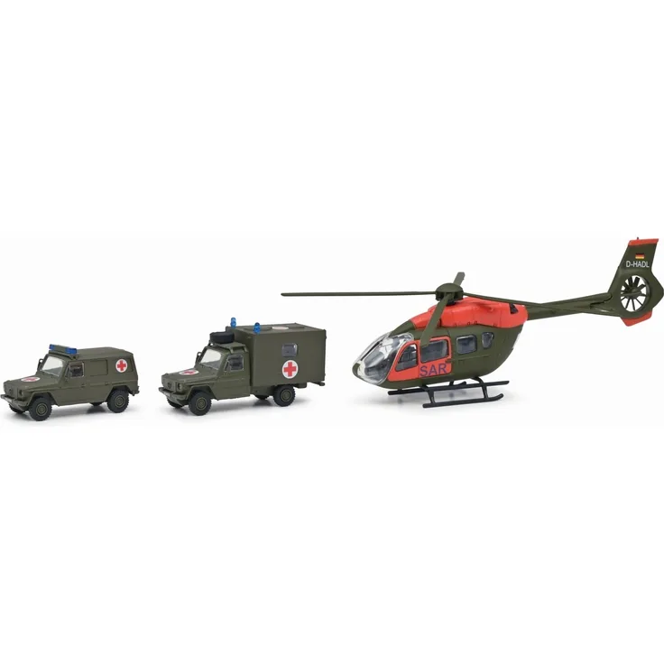 Schuco 452663500 3er Set „Military SAR“ 1:87