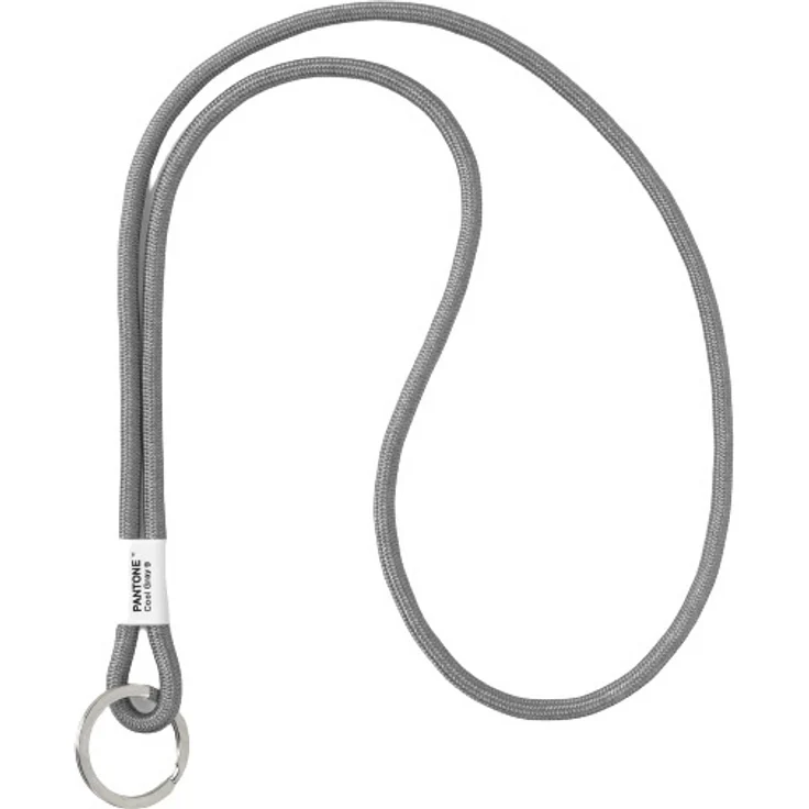 Pantone Schlüsselanhänger 48 cm Nylon grau – Bild 1