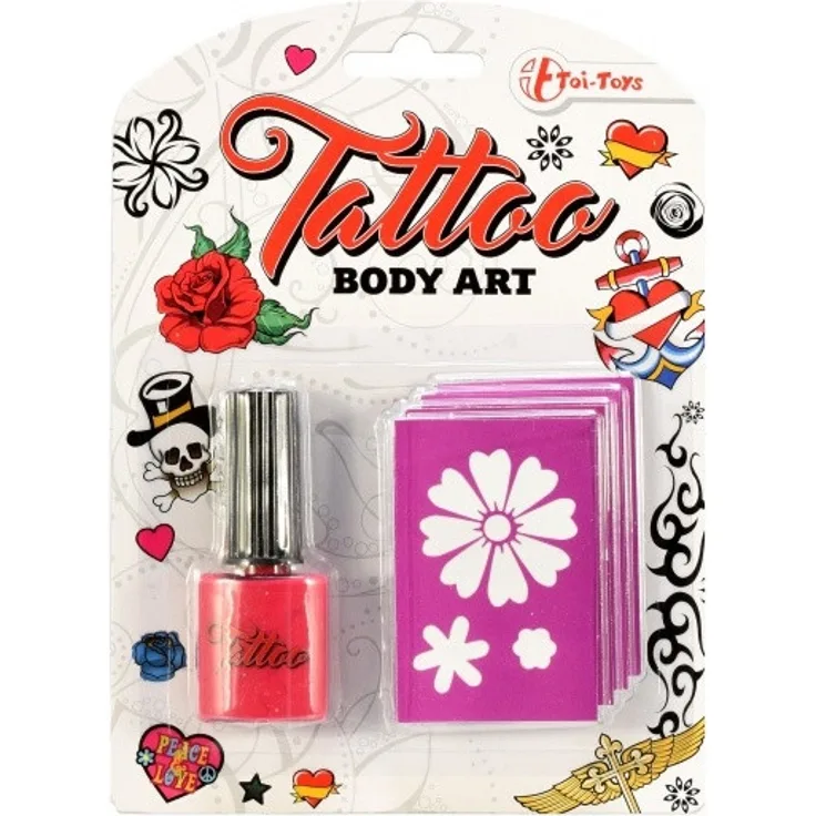 Toi-Toys 3D Tattoo-Set 5-teilig