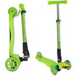 Apollo Fun-Scooter Kids Whiz LED Roller für Kinder ab 3 Jahren, Kinderroller, Kickboard, Tretroller