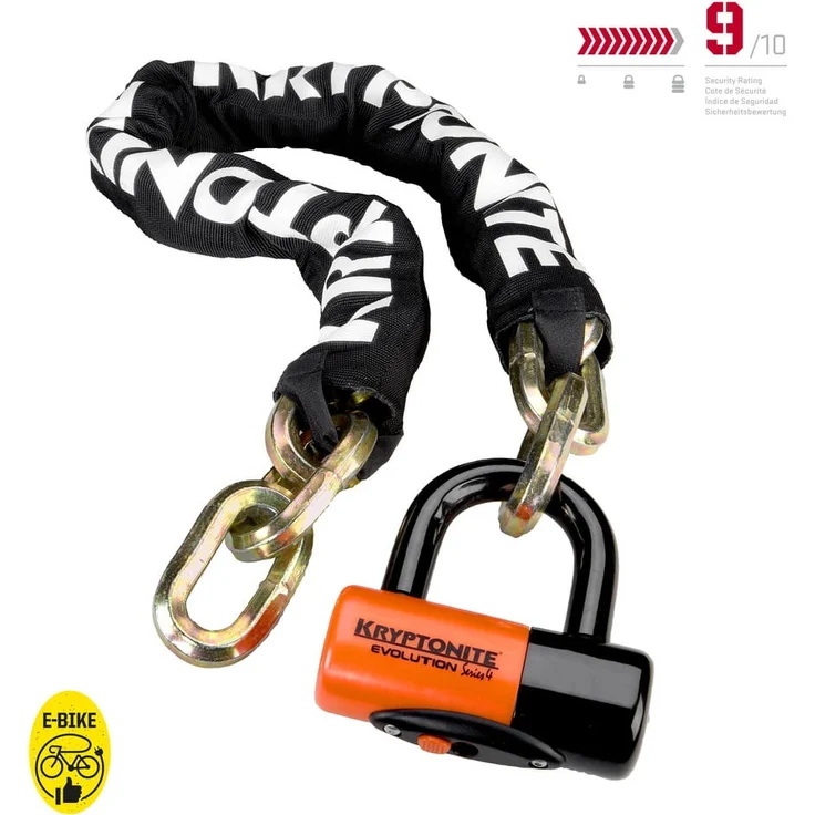 Kryptonite New York Chain Lock Evo - Fahrradschloss Kette. – Bild 1