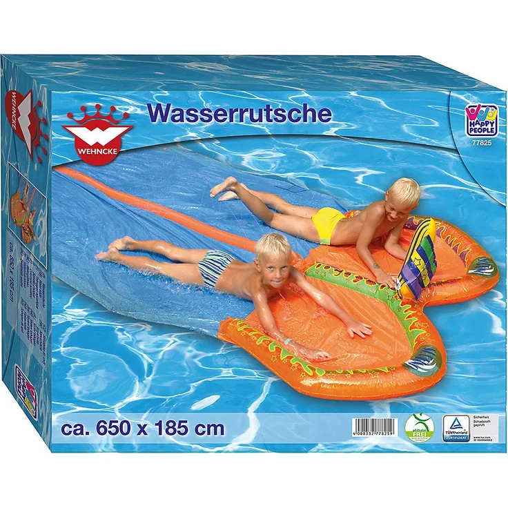 Happy People 77825 'Wasserrutsche DUO', ca. 650 x 185 cm, ab 3 Jahren, orange - Preisvergleich – Bild 2