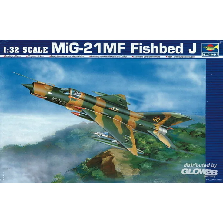 Trumpeter Jägerflugzeug MiG-21 MF