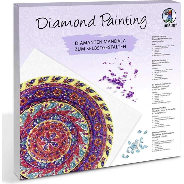 Bastelset Diamond Painting Mandala 4