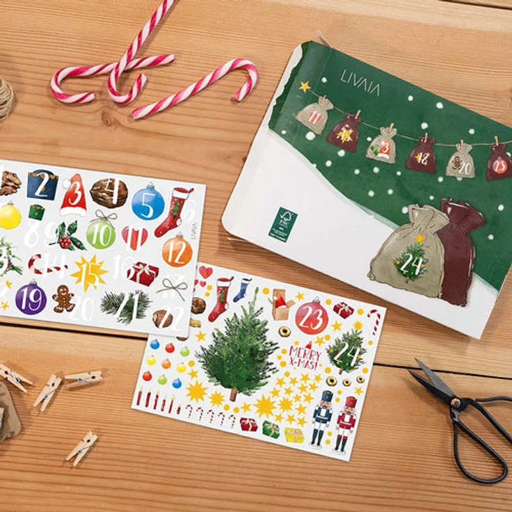 Adventskalender Zum Befüllen Schöner 2022 Jute Adventskalender Zum – Bild 2