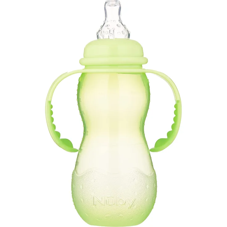 Nûby Trinkflasche mit Griffen, 320 ml, ab 3 Monaten