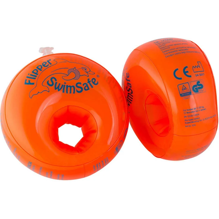 Flipper 'Swimsafe Schwimmhilfen mit unzerbrechlichem PE-Schaumkern', ab 12 Monaten, ab einem Armumfang von 13,5 cm geeignet – Bild 5