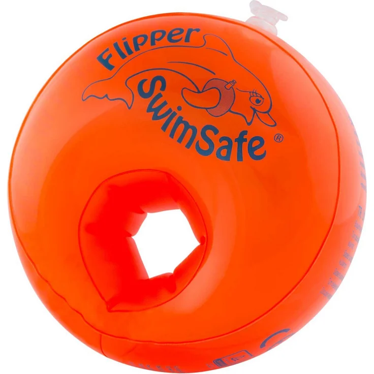 Flipper 'Swimsafe Schwimmhilfen mit unzerbrechlichem PE-Schaumkern', ab 12 Monaten, ab einem Armumfang von 13,5 cm geeignet – Bild 2