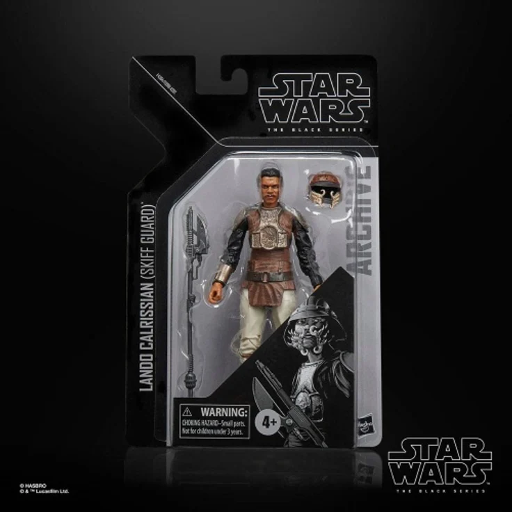 Star Wars Episode IV - Lando Carlrissian (15 cm) - Black Series Archive Actionfigur 2022 – Bild 4