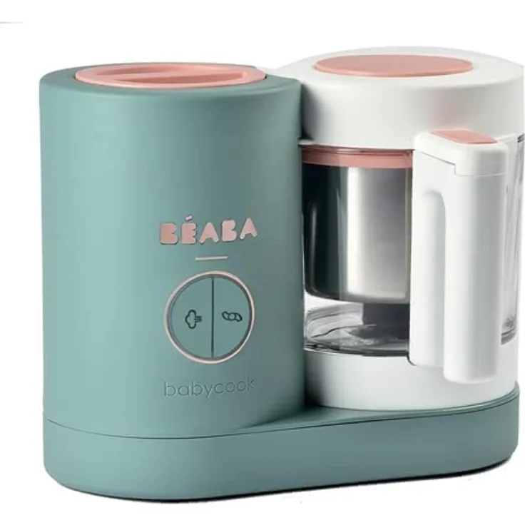 Béaba 'NEO' Babynahrungszubereiter 4 in 1 Eucalyptus, 1250 ml Fassungsvermögen
