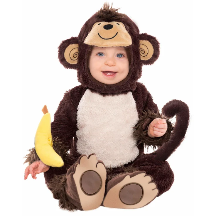 Amscan - Babykostüm Affe – Bild 1