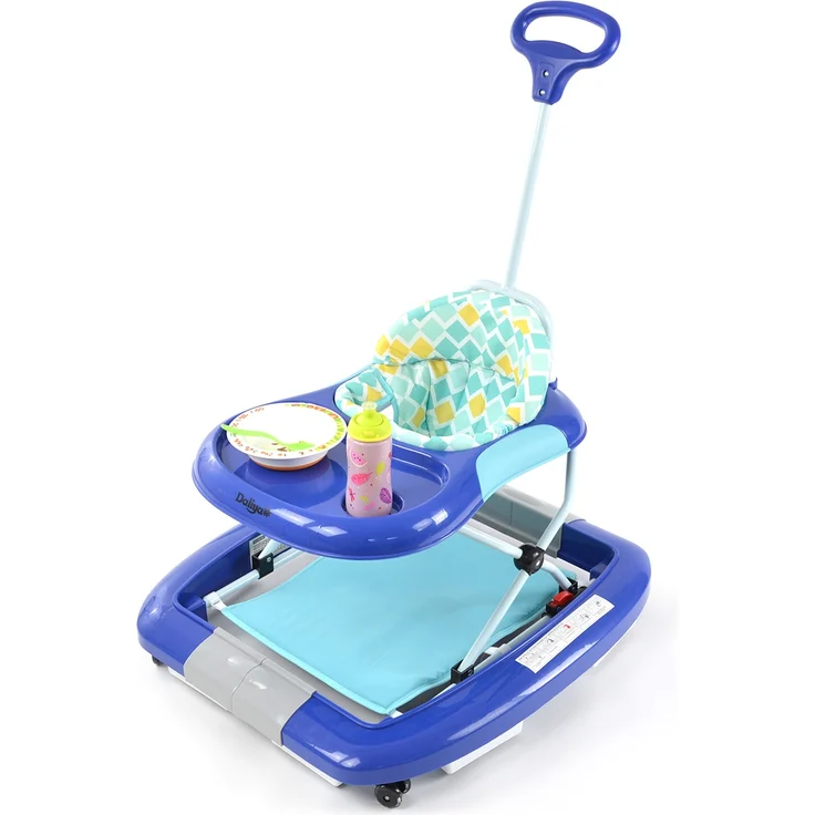 Daliya® BEBISTEP 4in1 Spiel- und Lauflernwagen (Blau) – Bild 5