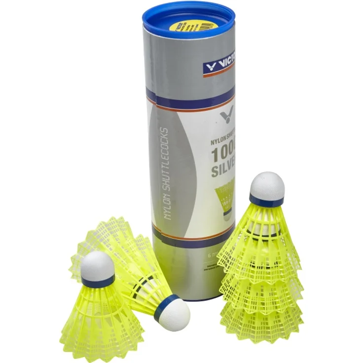 VICTOR® Badmintonball SHUTTLE 1000, Gelb, mittel – Bild 1