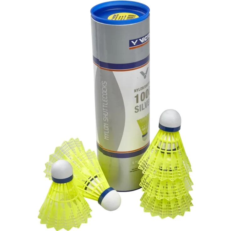 VICTOR® Badmintonball SHUTTLE 1000, Gelb, mittel