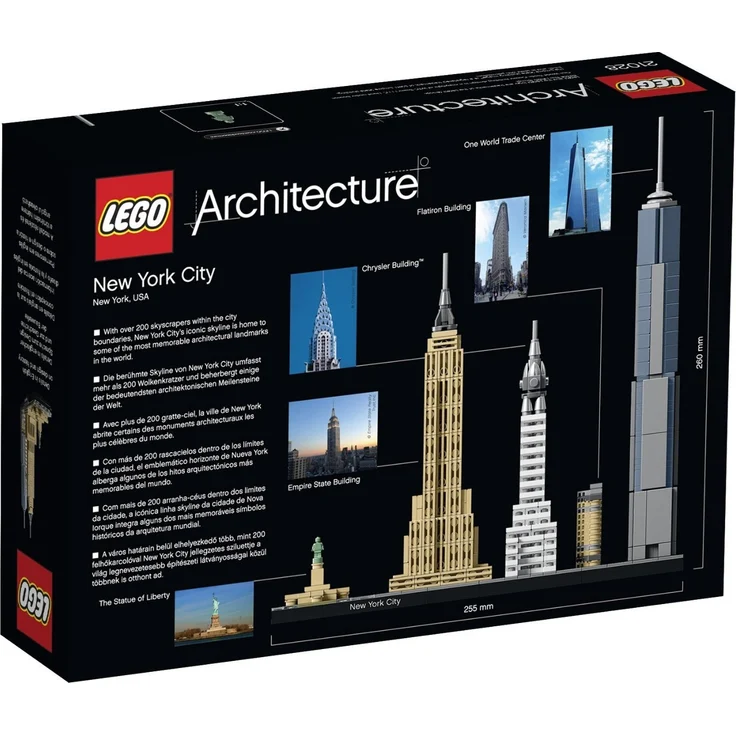 LEGO Architecture 21028 'New York City', 598 Teile, ab 12 Jahren, detailliertes Modell – Bild 2