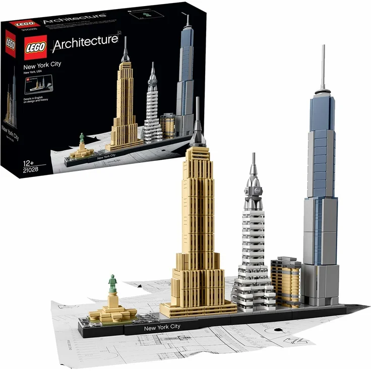 LEGO Architecture 21028 'New York City', 598 Teile, ab 12 Jahren, detailliertes Modell – Bild 1