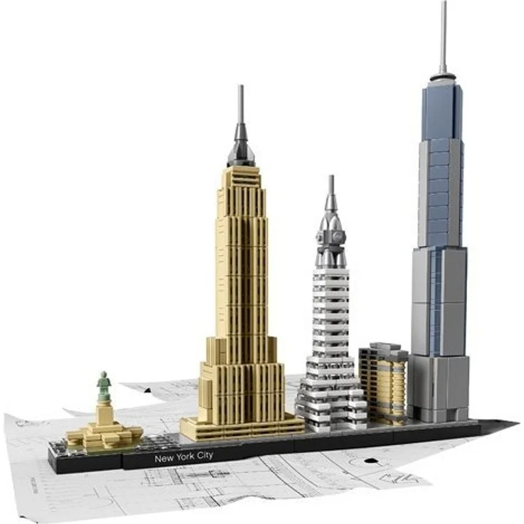 LEGO Architecture 21028 'New York City', 598 Teile, ab 12 Jahren, detailliertes Modell – Bild 3