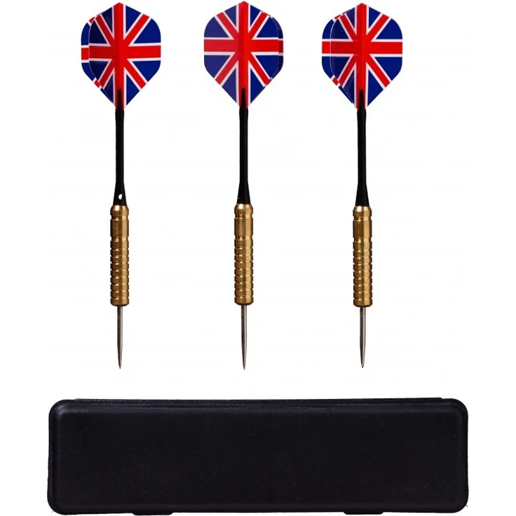 Best Sporting Tournament Dartpfeile Strike, 3 Stück, Turnier-Pfeile mit Etui 18 g