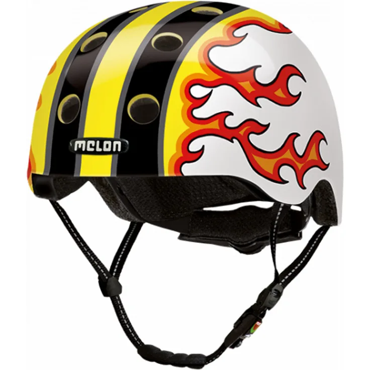 fahrradhelm Urban Active gebranntes Polycarbonat Größe 58-63 cm