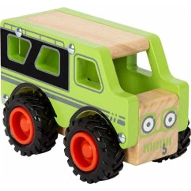 Small foot 12288 - Geländewagen, Holz, ca. 13x7x8cm – Bild 1