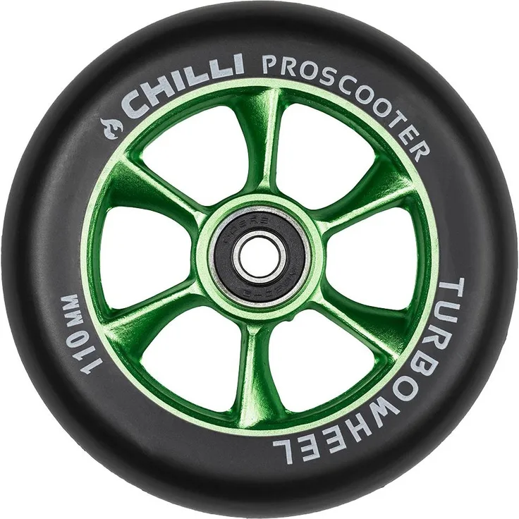 Chilli Rolle Turbo grün 110mm