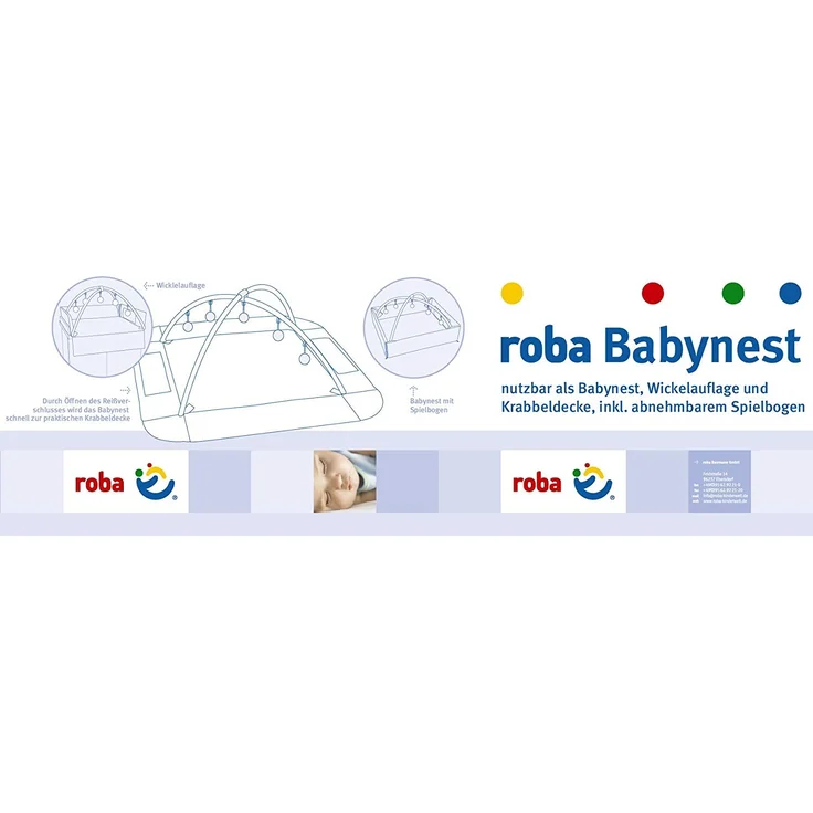 Roba 'Adam & Eule' Krabbeldecke mit Spielbogen – Bild 8