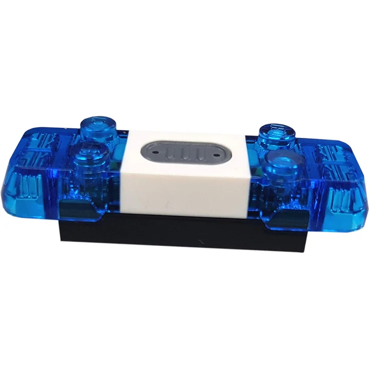 LEGO Blaulicht Einzelteil Electric Ersatzteil Licht und Sound Sirene 2x6x1