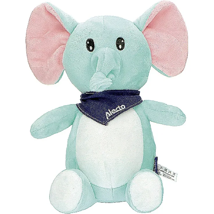ALECTO BC-350 Elefant-Plüschtier mit beruhigenden Geräuschen & Nachtlicht