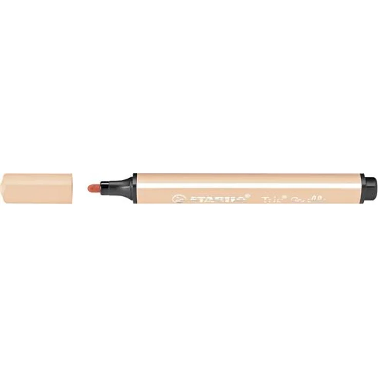 Stabilo Fasermaler Trio Scribbi 8Er Etui - Gefederte Spitze – Bild 3