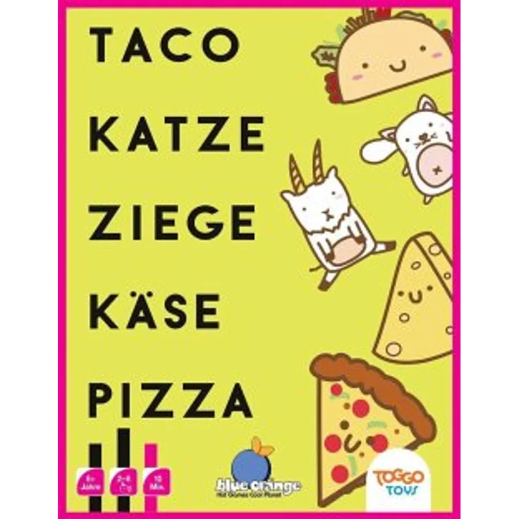 Taco Katze Käse Ziege Pizza – Bild 1