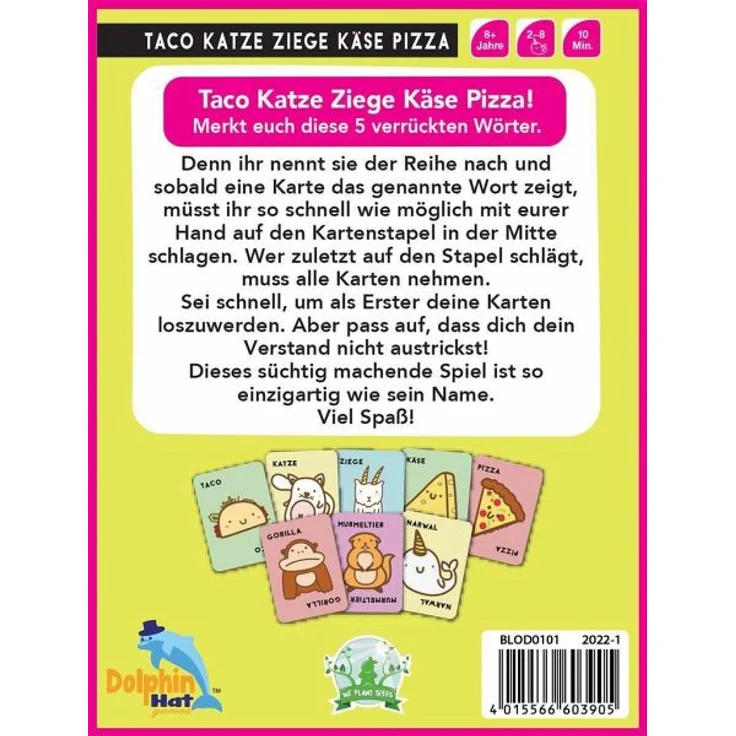 Taco Katze Käse Ziege Pizza – Bild 3
