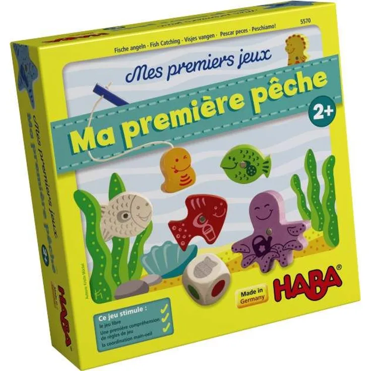 Haba Mes premiers jeux attraper des poissons