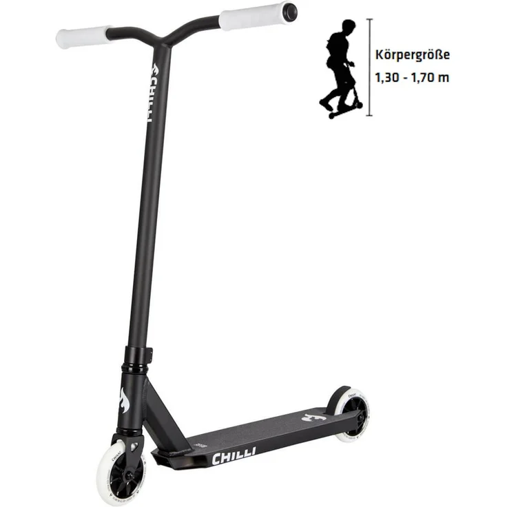 Chilli Base - Einsteiger Stunt Scooter Weiß – Bild 1