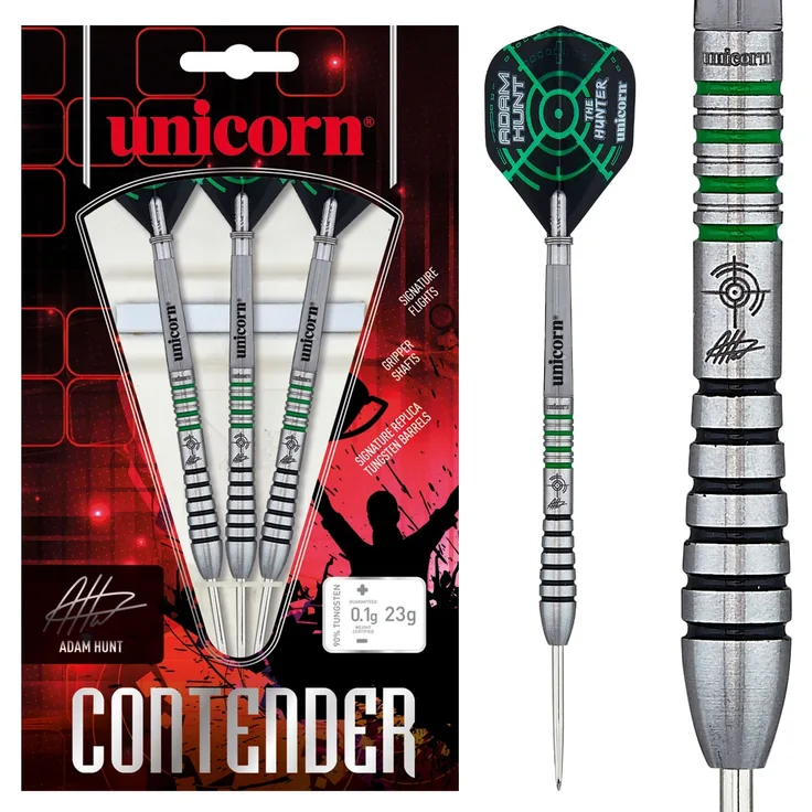 Unicorn Contender Adam Hunt Steel Darts Phase 2 / Verpackungseinheit 1 / 23 Gr.