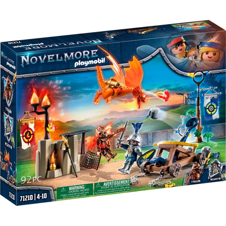 PLAYMOBIL 71210 Novelmore vs. Burnham Raiders 'Turnierplatz', 92 Teile, ab 4 Jahren – Bild 1