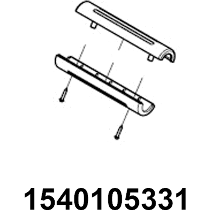 THULE Schiebegriff Mittelstück | Ersatzteil