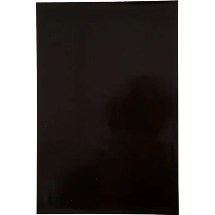 Selbstklebende Magnetplatte 0,6 Mm Schwarz 30 X 20 Cm