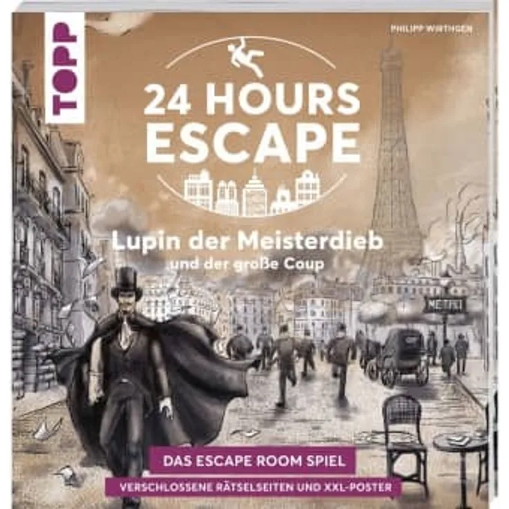 24 HOURS ESCAPE - Das Escape Room Spiel - Lupin der Meisterdieb und der große Coup