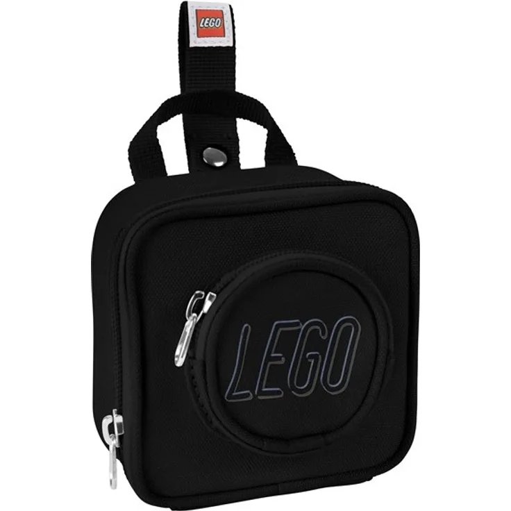 Euromic LEGO BRICK mini backpack black 10x10x6 cm 0. 6L