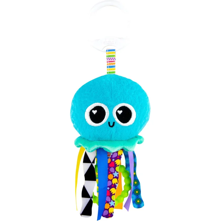 Lamaze L27194 Mini Clip & Go Sprinkles The Jellyfish, mehrfarbig