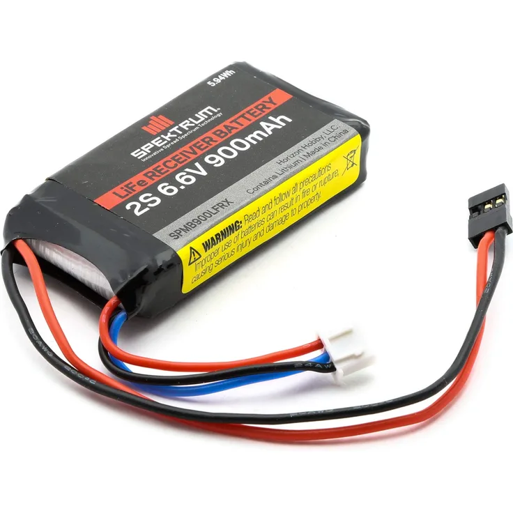 6,6 V 900mAh 2S LiFe-Empfänger-Akku: Universal-Empfänger